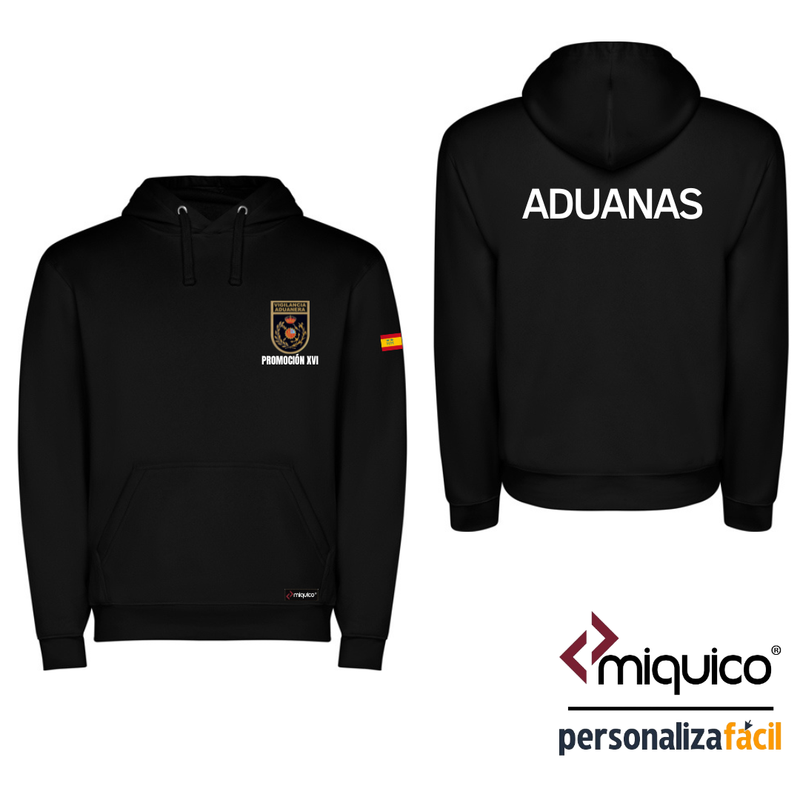 Sudadera Promoción XVI Vigilancia Aduanera