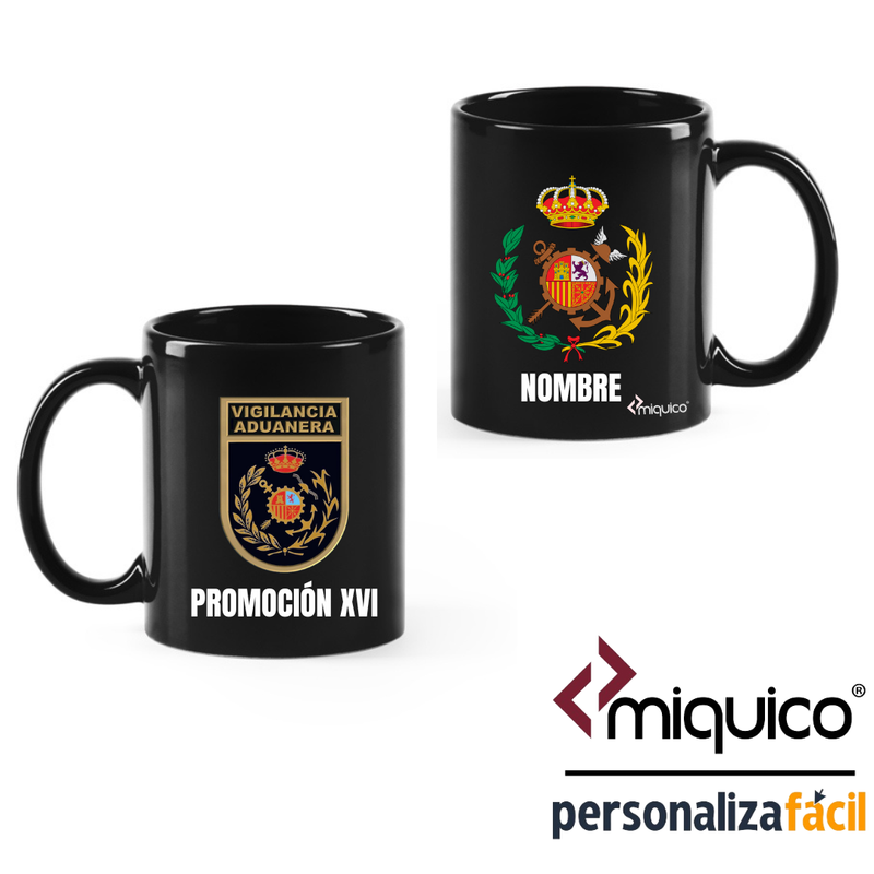 Taza personalizada Promoción XVI Vigilancia Aduanera