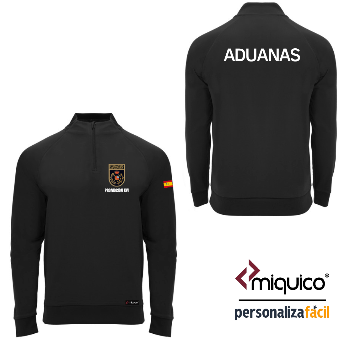 Sudadera cremallera  Promoción XVI Vigilancia Aduanera