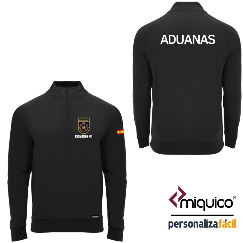 Sudadera cremallera  Promoción XVI Vigilancia Aduanera