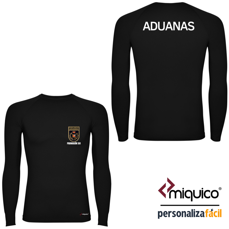 Camiseta térmica  Promoción XVI Vigilancia Aduanera
