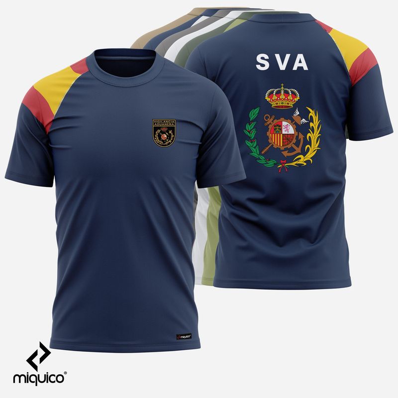 Camiseta bandera SVA Vigilancia Aduanera