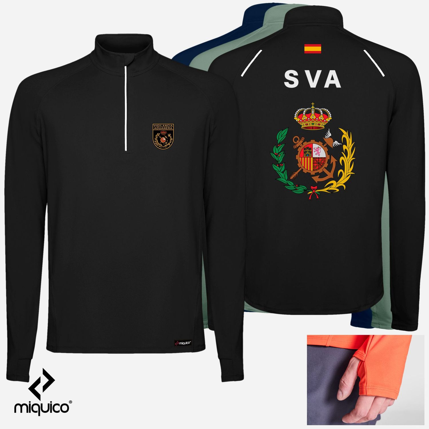 Sudadera técnica SVA Vigilancia Aduanera