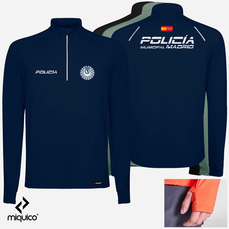 Sudadera técnica Policía Municipal Madrid