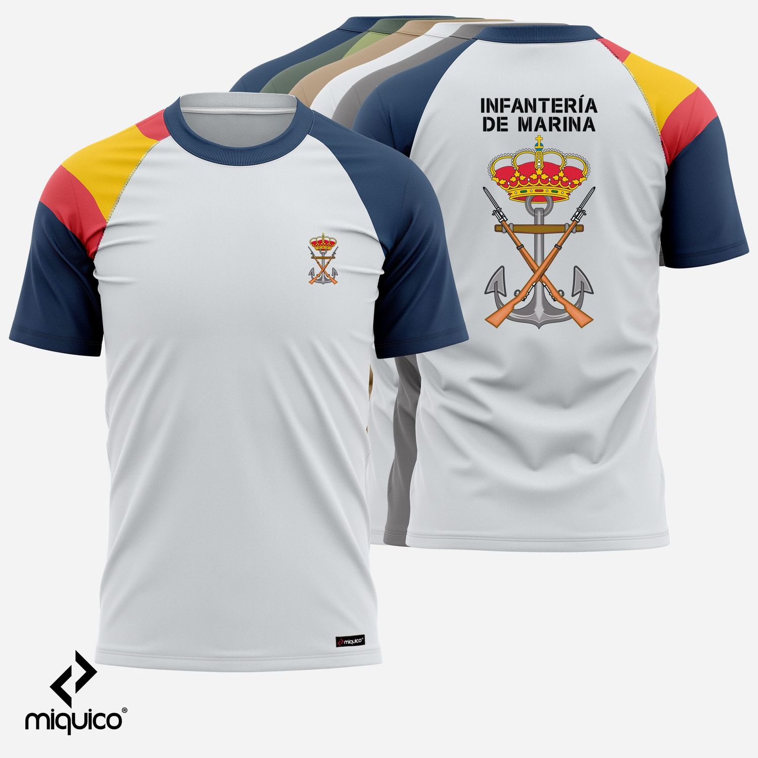 Camiseta bandera Infantería de Marina