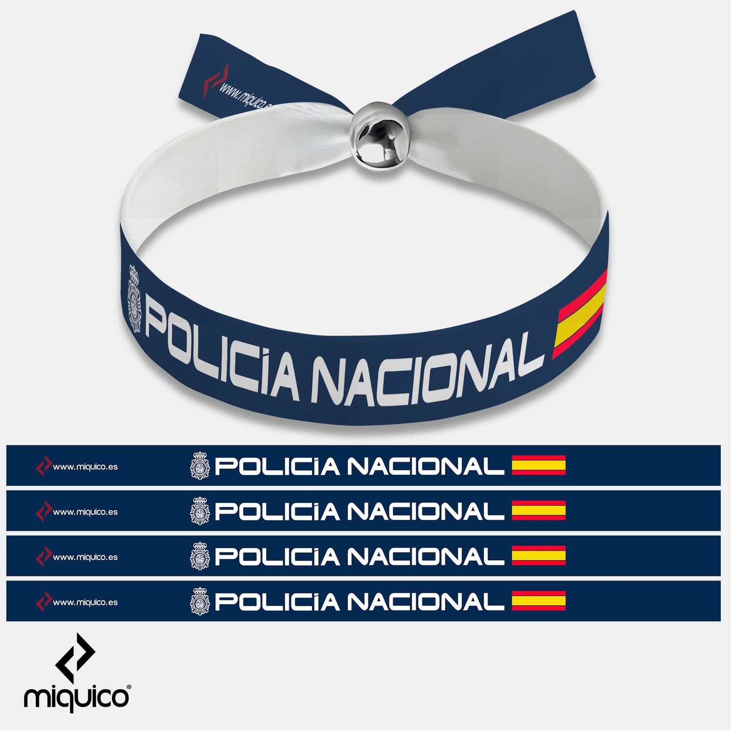 Pulsera Policía Nacional