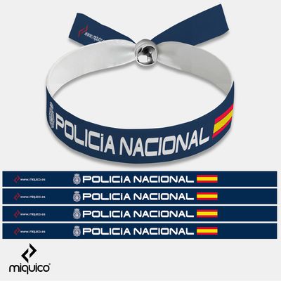 Pulsera Policía Nacional