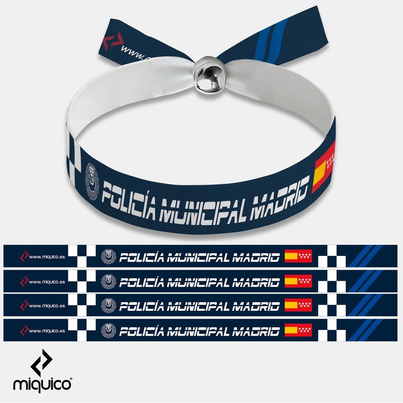 Pulsera Policía Municipal Madrid