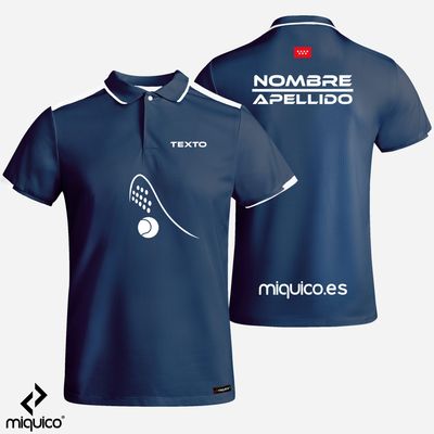 Polo Pádel personalizado