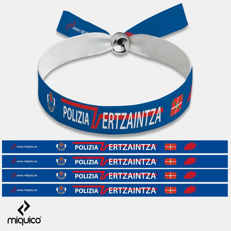 Pulsera Ertzaintza 