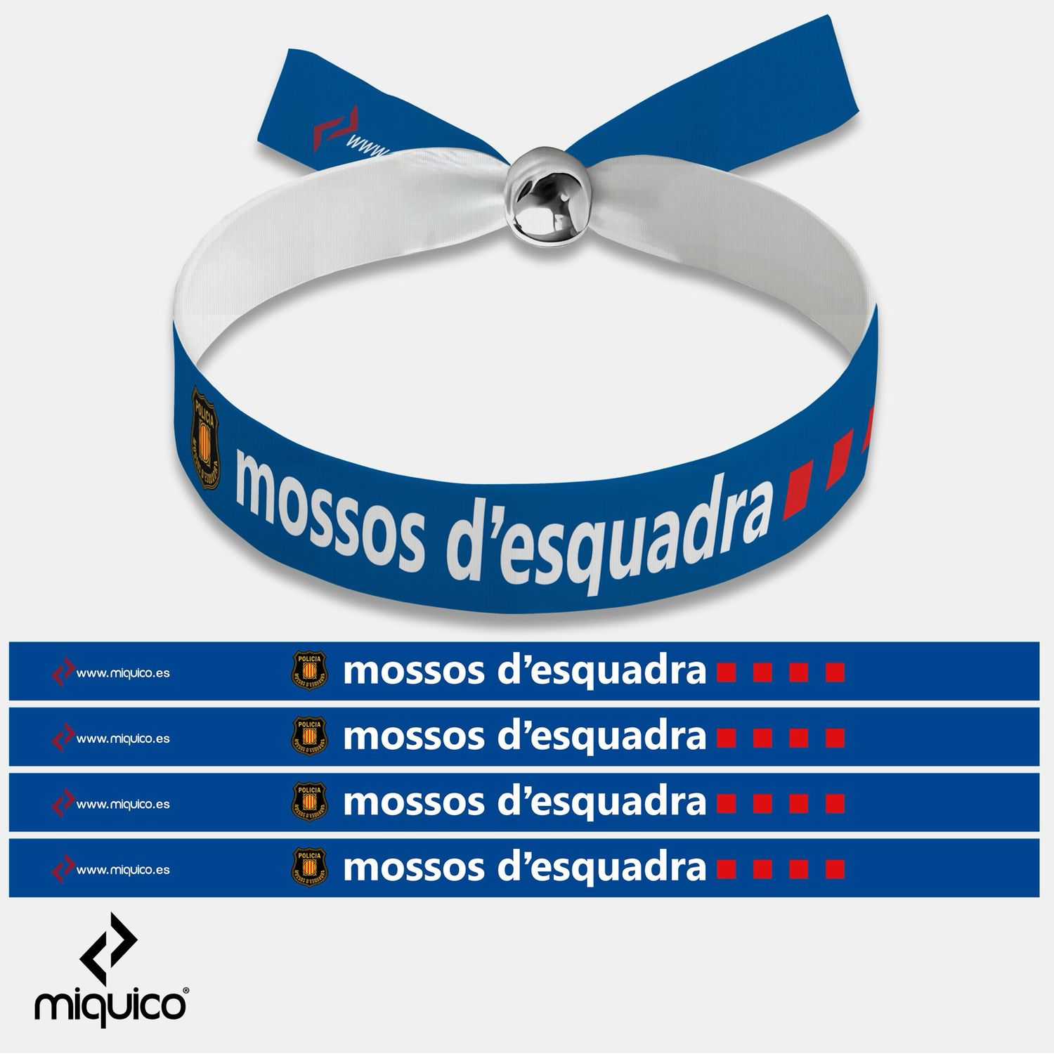 Pulsera Mossos d’Esquadra
