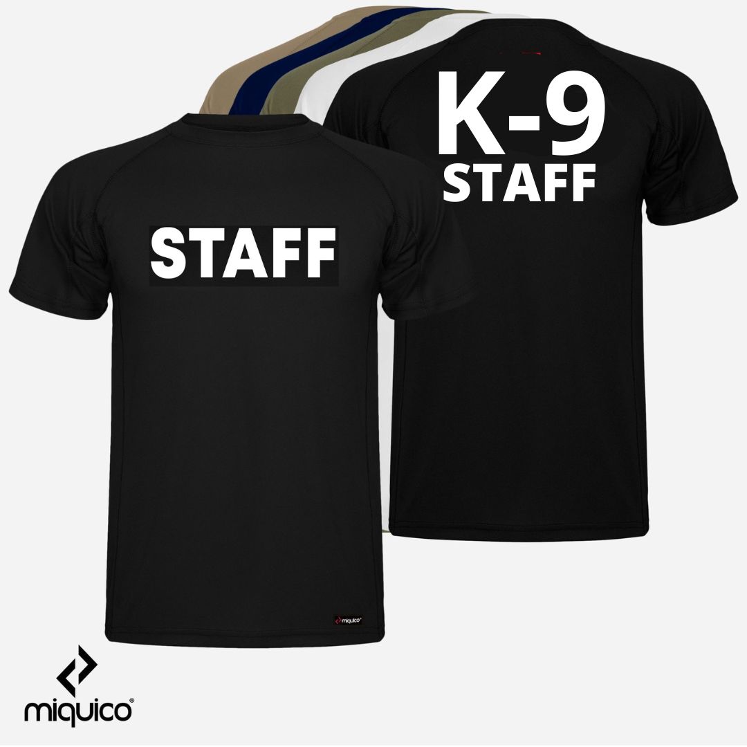 Camiseta K9 STAFF
