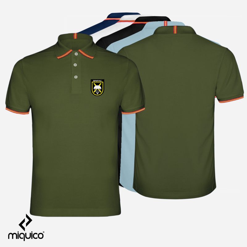 Polo bandera bordado BRIPAC Polo bandera bordado BRIPAC