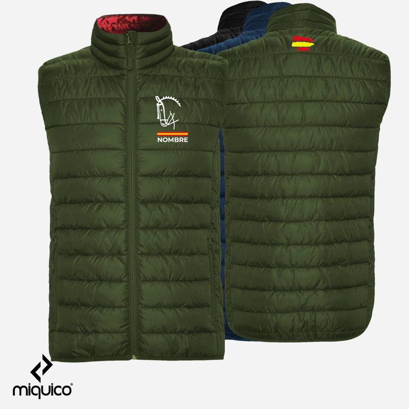 Chaleco bordado Caballo