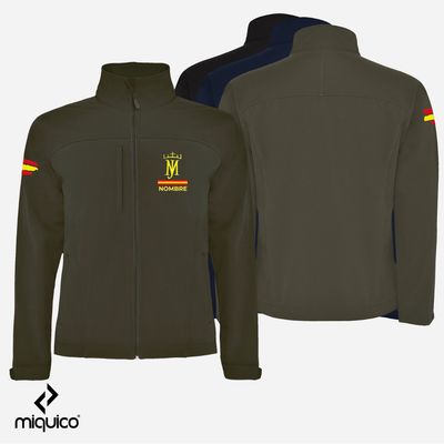 Chaqueta softshell bordado Tu Hierro