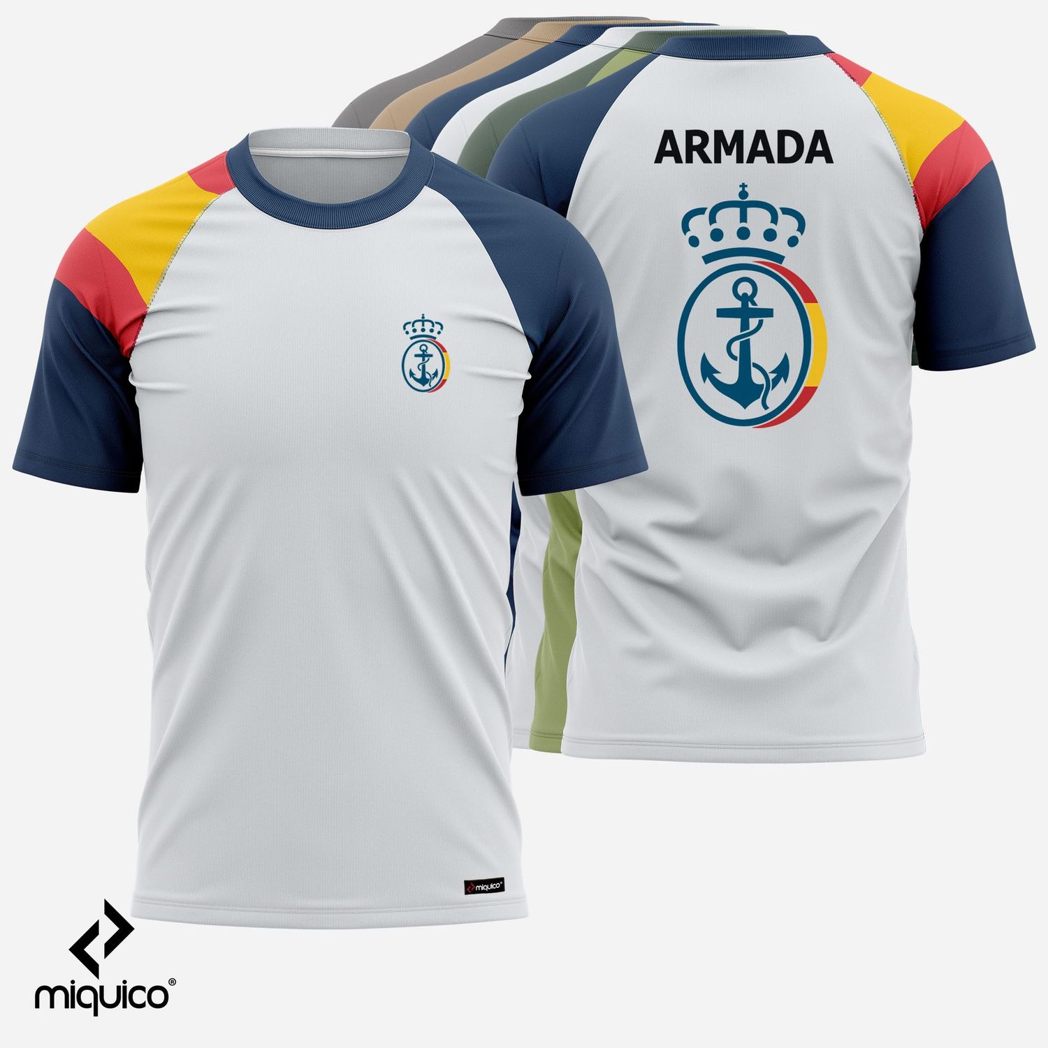 Camiseta bandera Armada Española