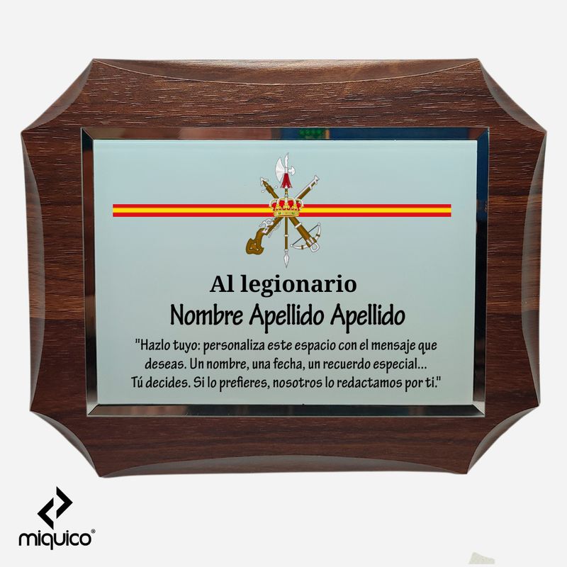 Metopa personalizada Legión Española
