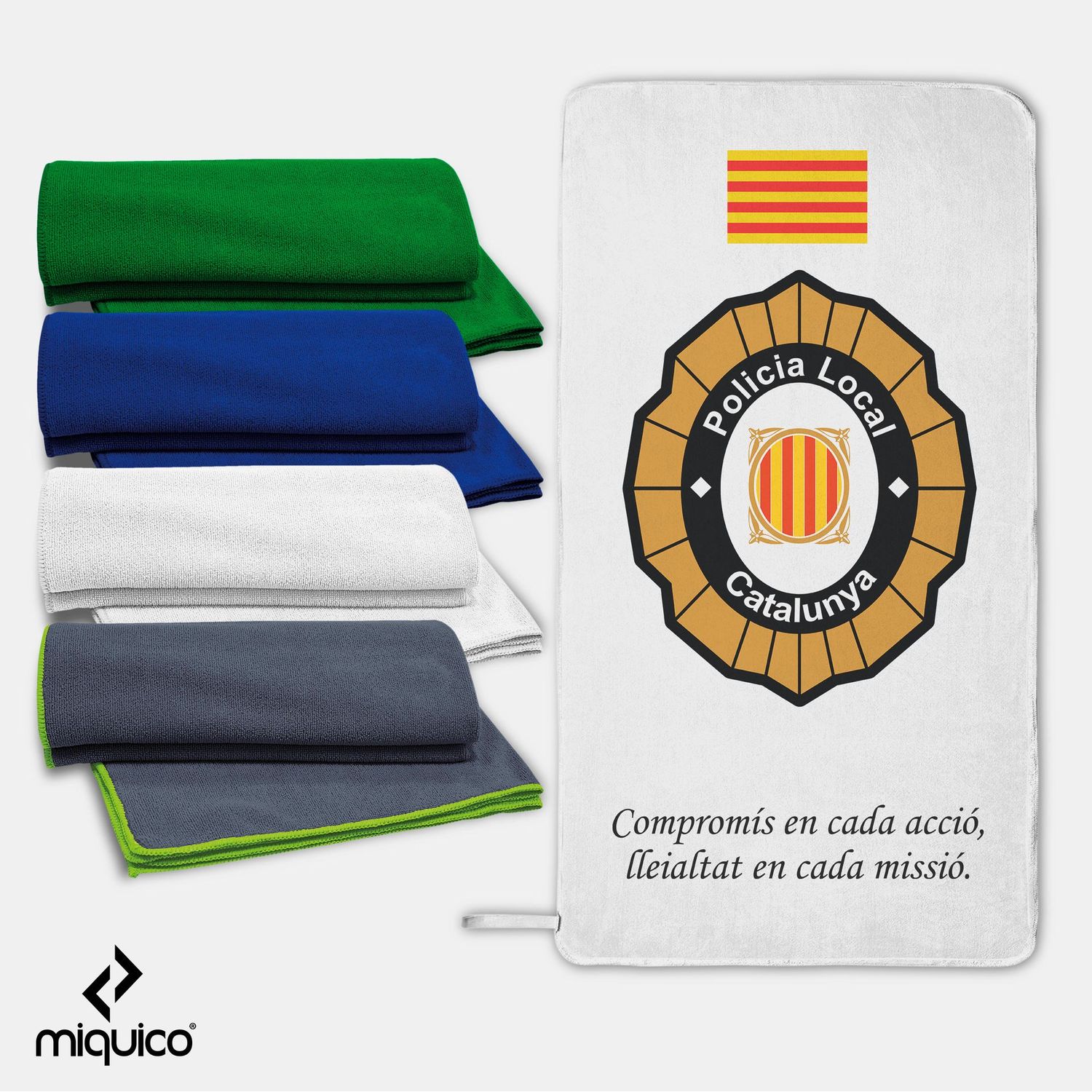 Toalla Policía Local Catalunya