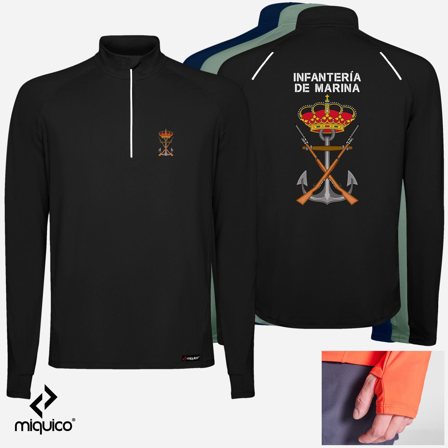 Sudadera térmica Infantería de Marina