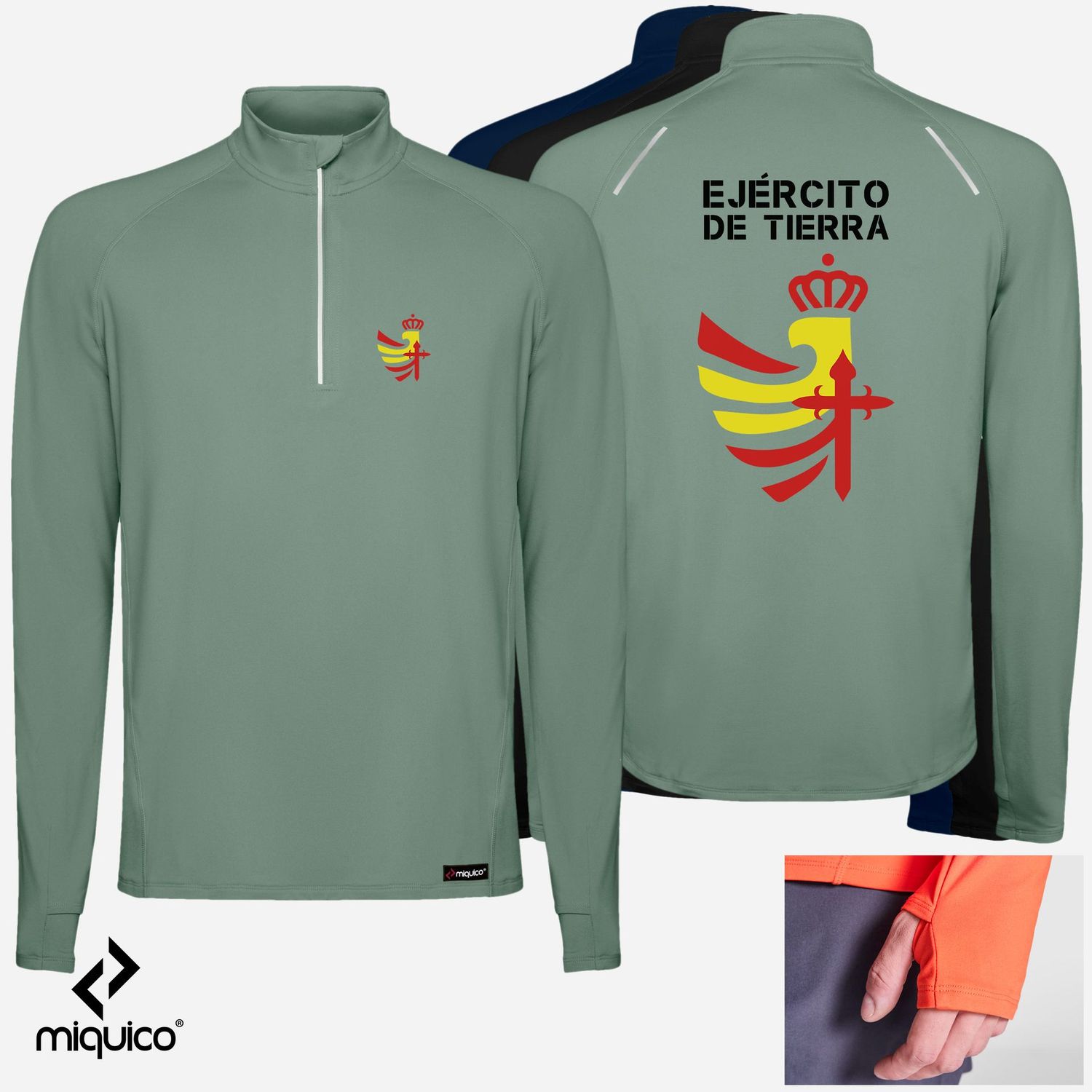 Sudadera térmica Ejército de Tierra