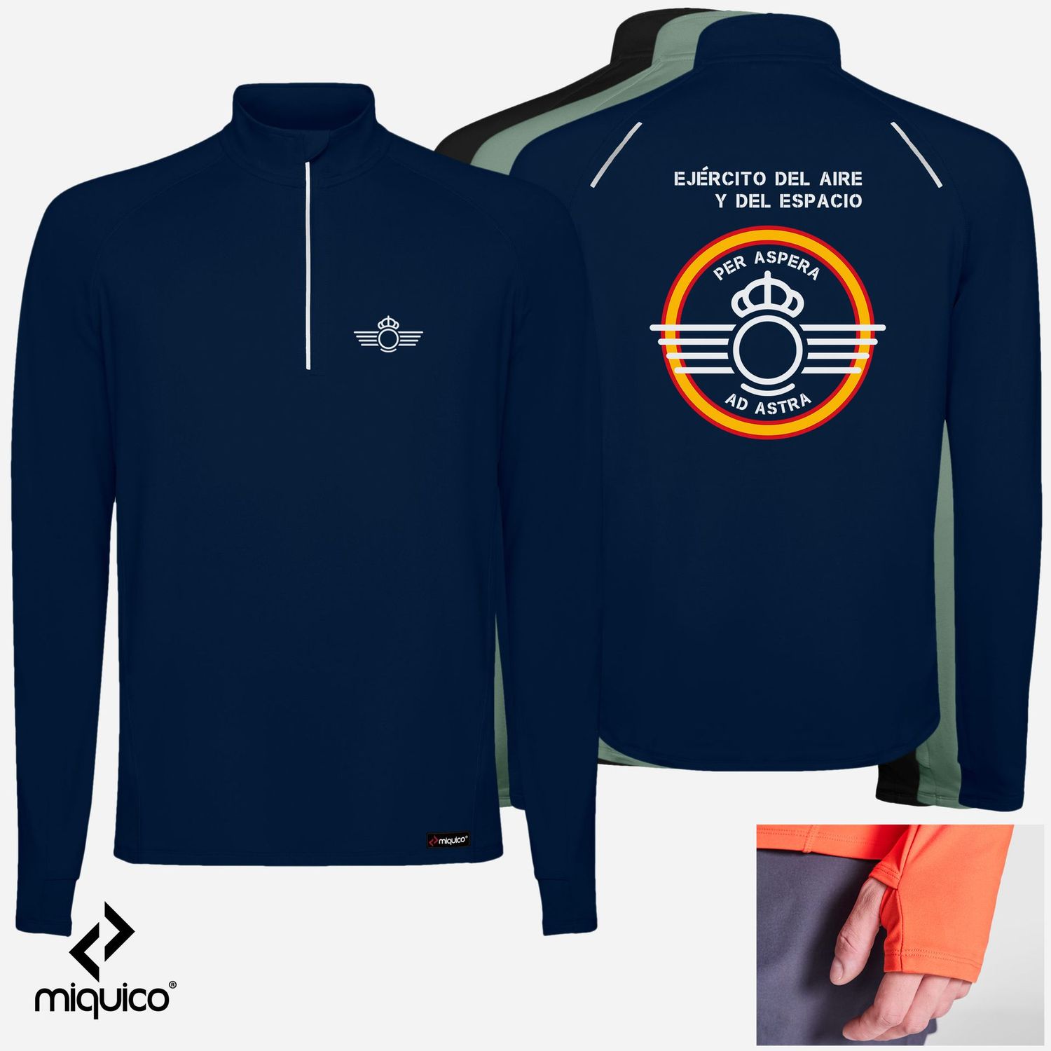 Sudadera térmica Ejército del Aire