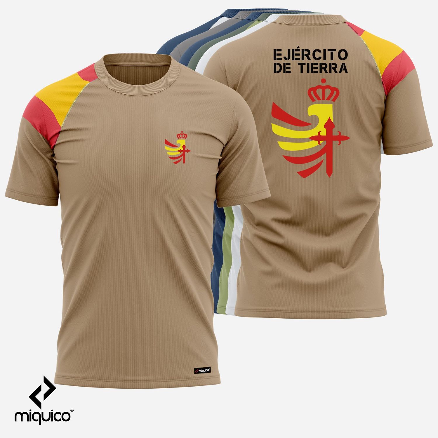 Camiseta bandera Ejército de Tierra Camiseta bandera Ejército de Tierra