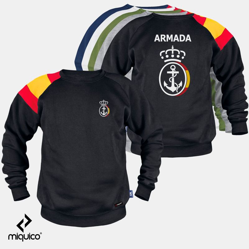 Sudadera bandera Armada Española