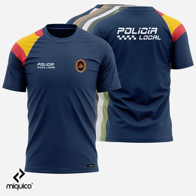 Camiseta bandera Policía Local
