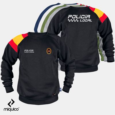 Sudadera bandera Policía Local