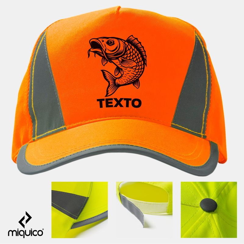 Gorra Pesca Alta Visibilidad