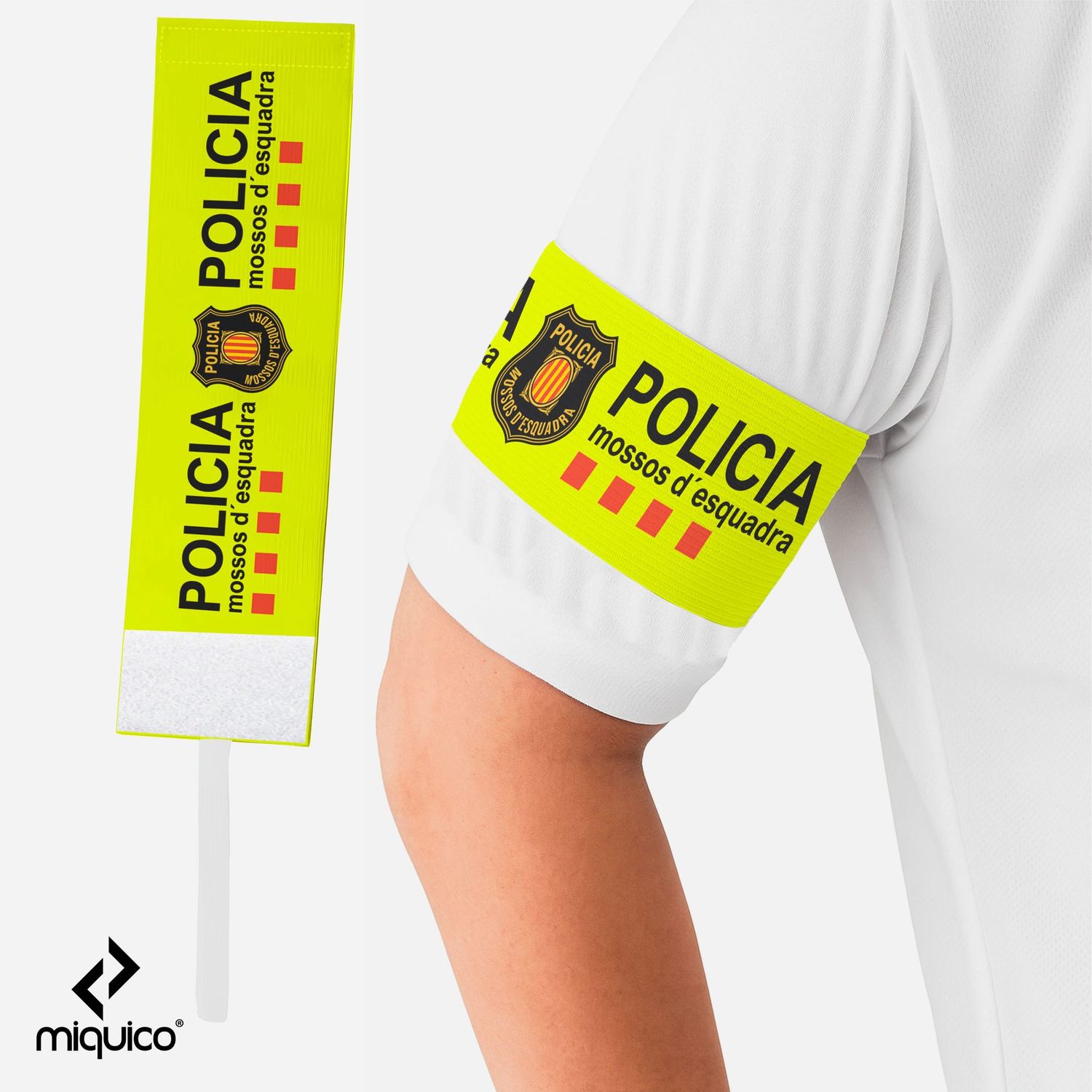 Brazalete Mossos d´esquadra Alta Visibilidad