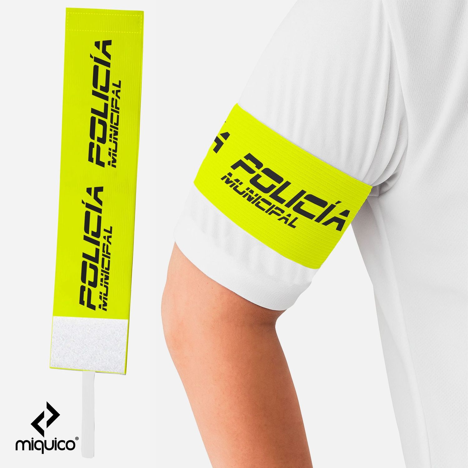 Brazalete Policía Municipal Alta Visibilidad Brazalete Policía Municipal Alta Visibilidad