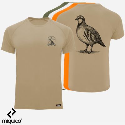 Camiseta personalizada Perdiz Caza
