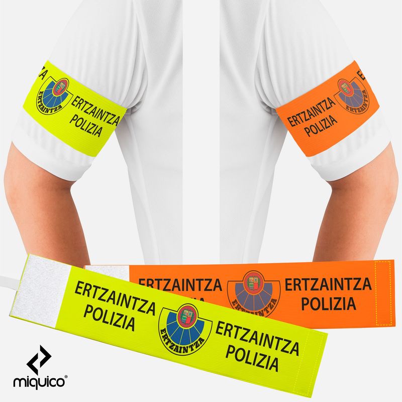 Brazalete Ertzaintza Alta Visibilidad