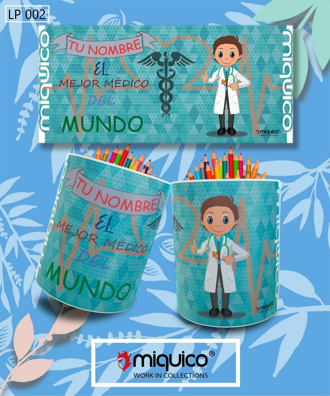 Taza personalizada El Mejor Médico/a Taza personalizada El Mejor Médico/a