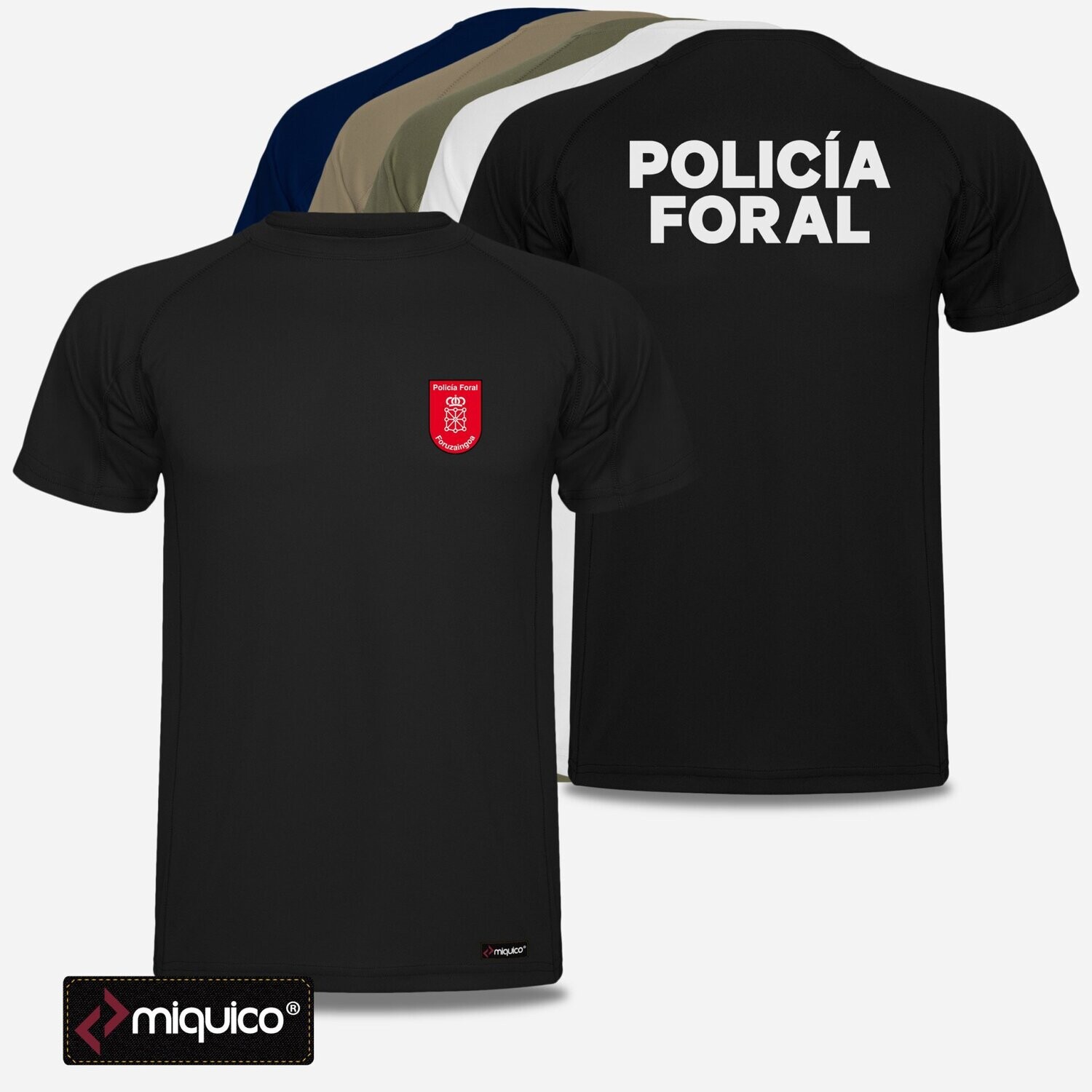 Camiseta Policía Foral Navarra Camiseta Policía Foral Navarra