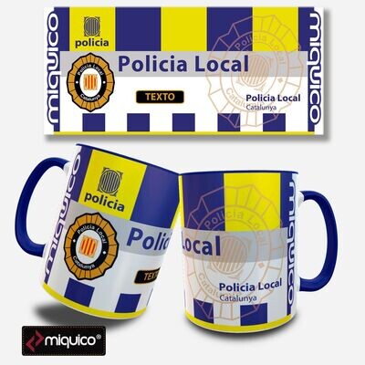Taza personalizada Policía Local Catalunya Taza personalizada Policía Local Catalunya