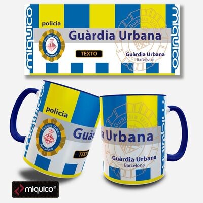 Taza personalizada Guàrdia Urbana Taza personalizada Guàrdia Urbana