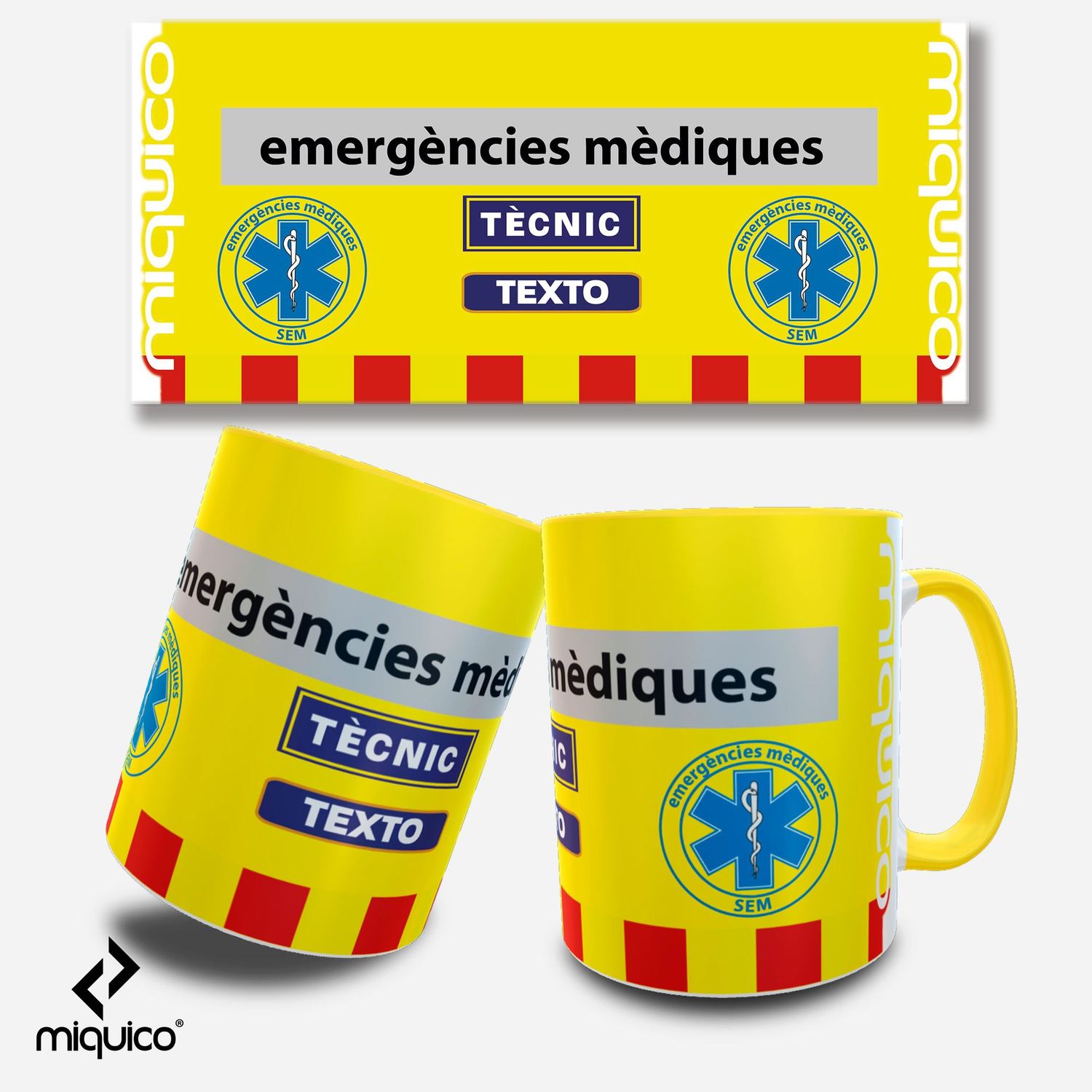 Taza personalizada SEM Emergències Mèdiques Taza personalizada SEM Emergències Mèdiques