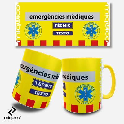 Taza personalizada SEM Emergències Mèdiques Taza personalizada SEM Emergències Mèdiques