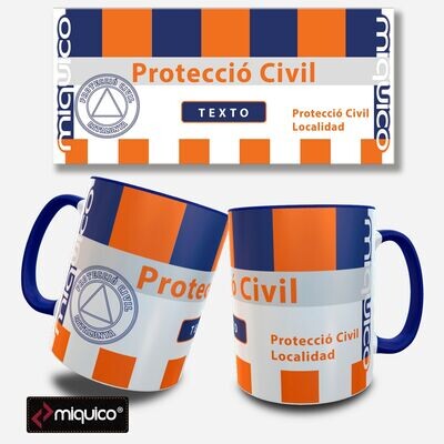 Taza personalizada Protecció Civil Taza personalizada Protecció Civil