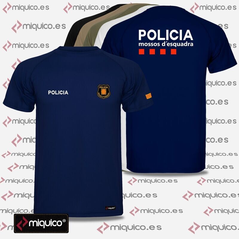 Camiseta Mossos d’Esquadra Pro Camiseta Mossos d’Esquadra Pro