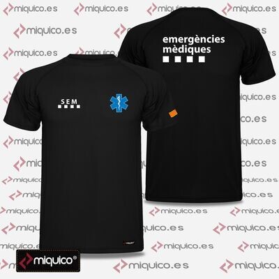 Camiseta SEM Emergències Mèdiques Camiseta SEM Emergències Mèdiques
