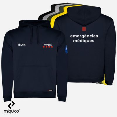 Sudadera personalizada SEM Emergències Mèdiques Sudadera personalizada SEM Emergències Mèdiques