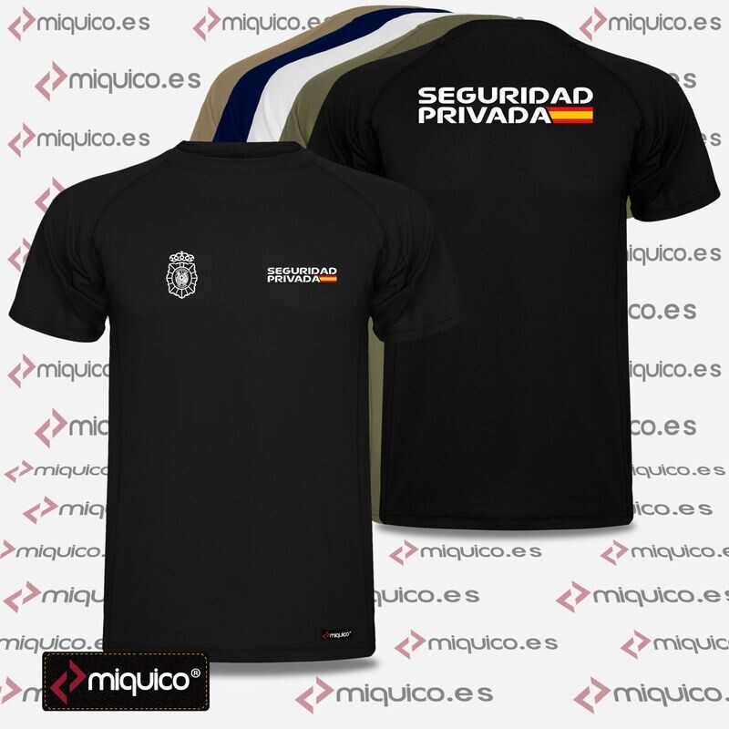 Camiseta Seguridad Privada Pro Camiseta Seguridad Privada Pro