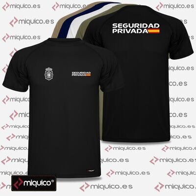 Camiseta Seguridad Privada Pro Camiseta Seguridad Privada Pro