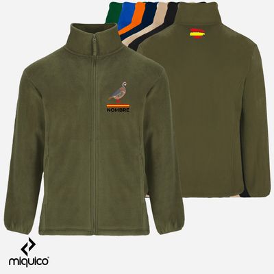 Polar bordado Perdiz Caza Polar bordado Perdiz Caza