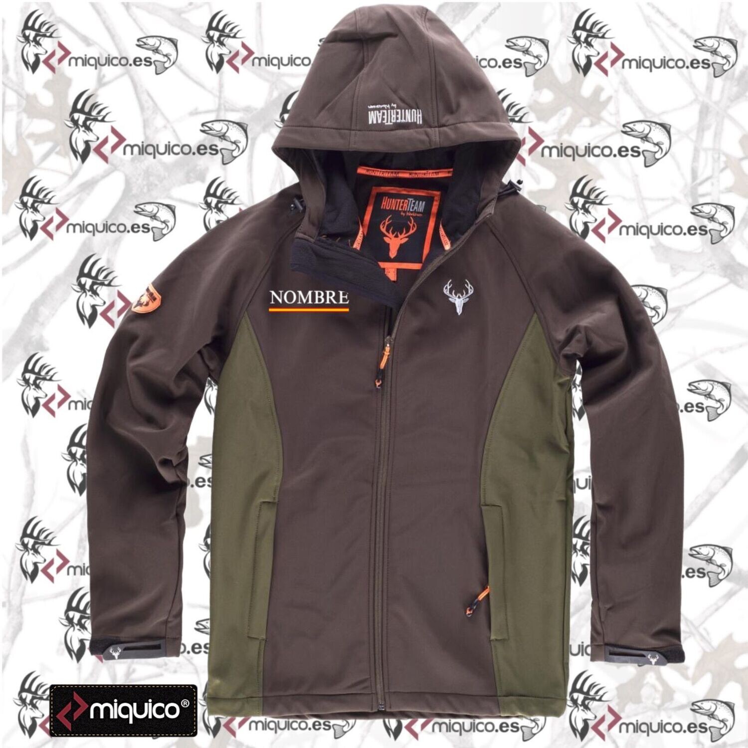 Chaqueta personalizada caza