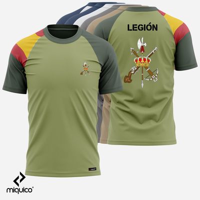 Camiseta bandera Legión Española