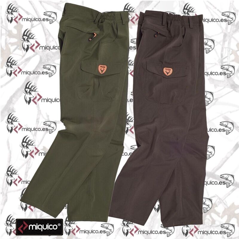 Pantalón impermeable caza senderismo